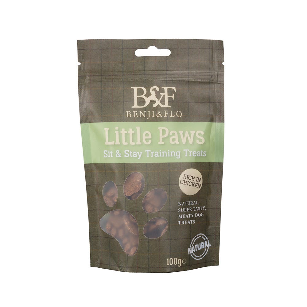 Benji &amp; Flo Little Paws Sit &amp; Stay Training Treats image 1